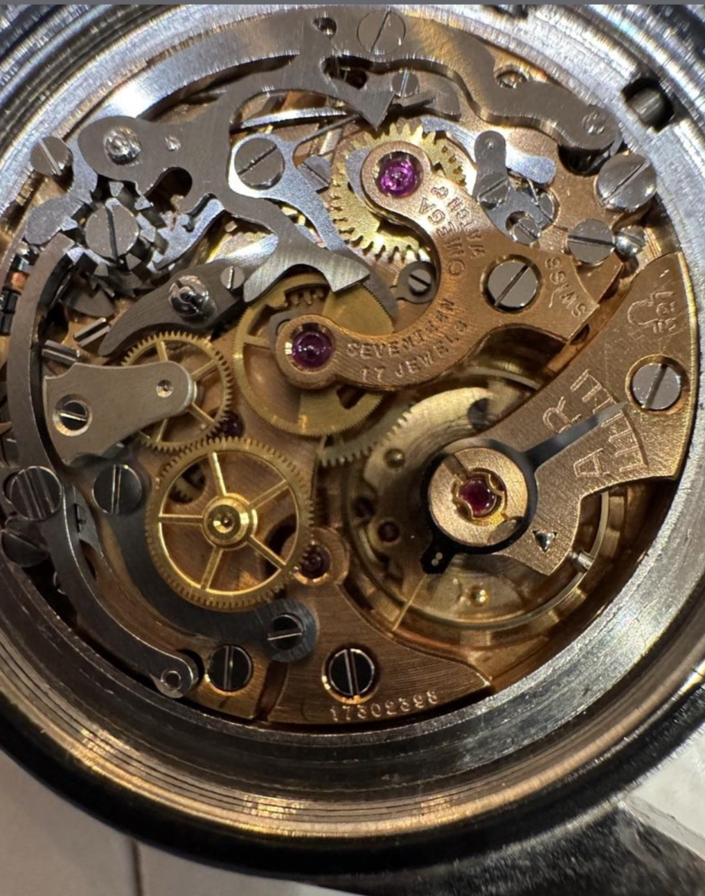 OMEGA Speedmaster Reference 2998-1 w/ Extract Unpolished — Wind